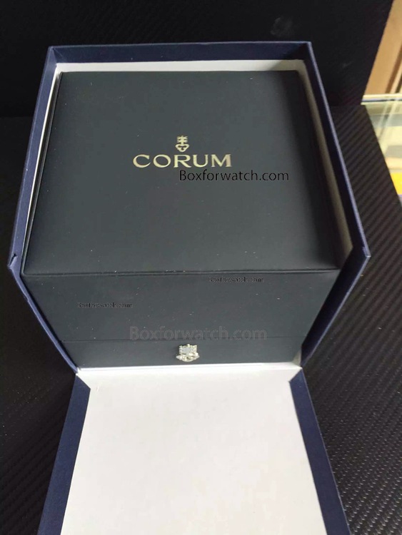 Corum Original Style watch box - Black Replica Corum Boxes